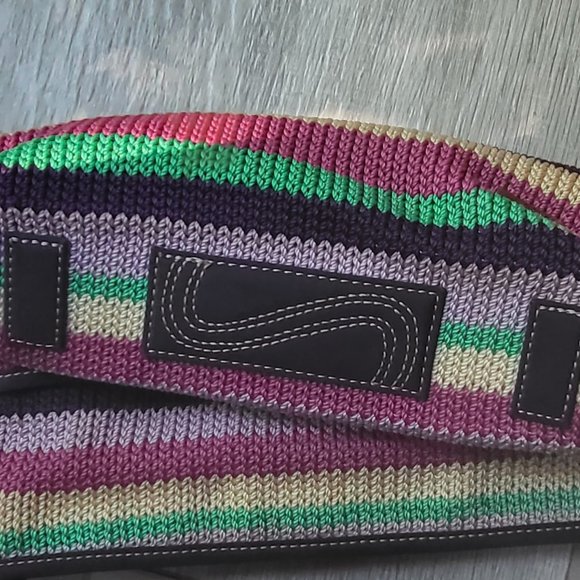 The Sak Crochet Striped Shoulder Bag - Picture 6 of 6